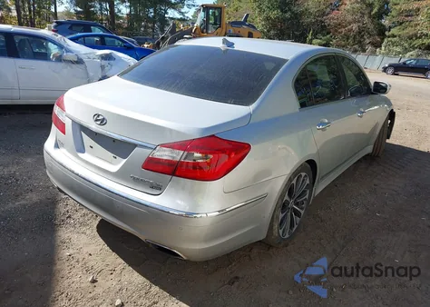 2012 Hyundai Genesis 5.0L from USA, damaged, VIN KMHGC4DH9CU188362